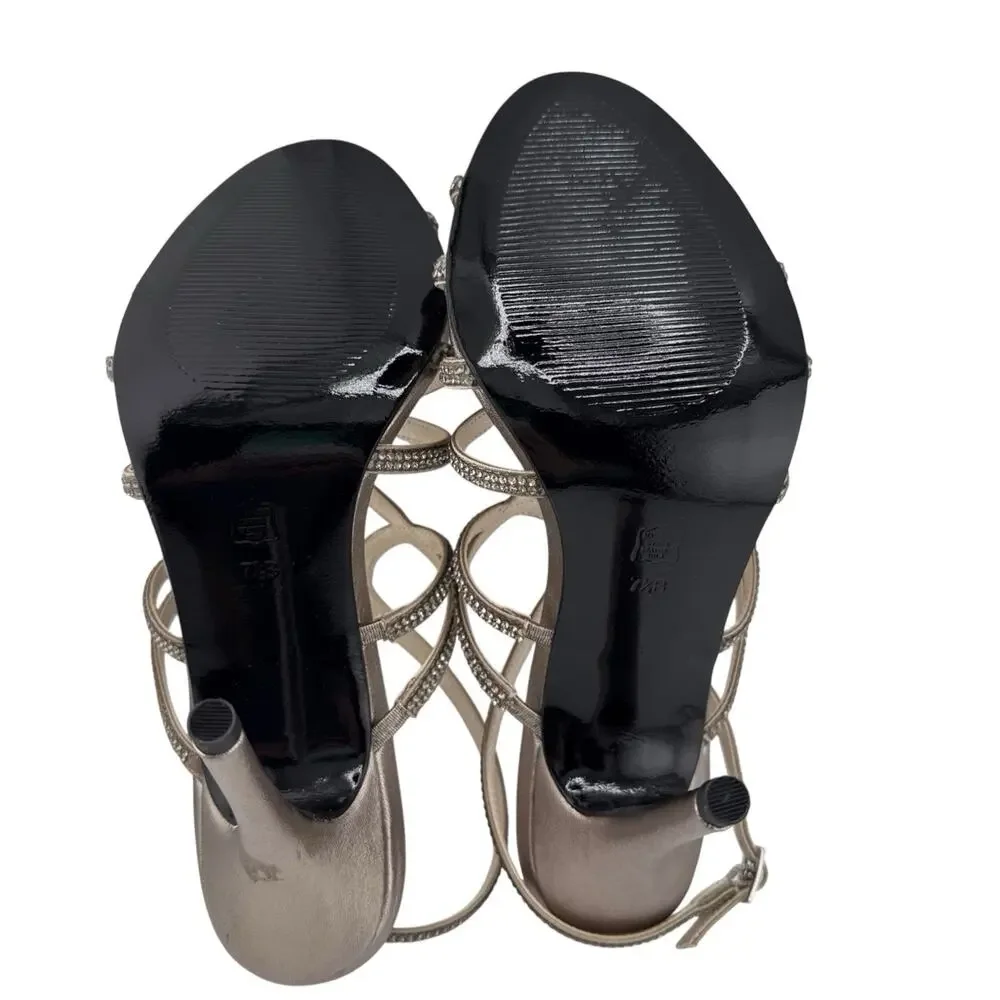 Caparros Style CS 1715 Helena Silver Gems Size‎ 7.5 M NWB - Picture 7 of 11